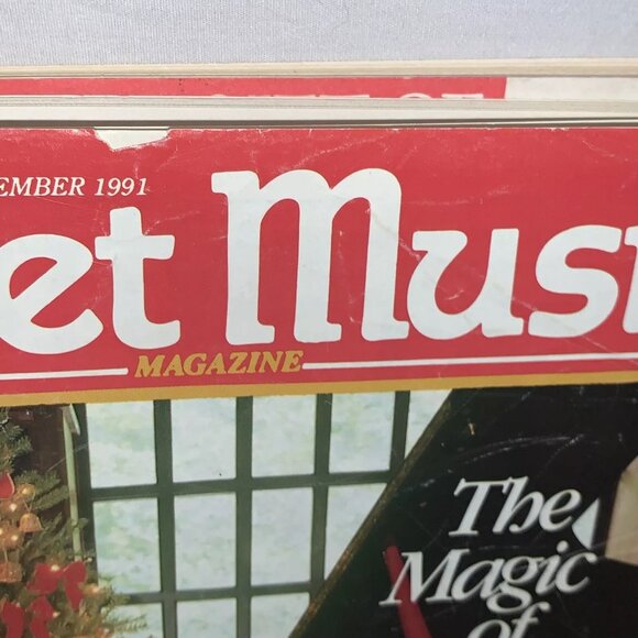 Sheet Music Magazines - Sept-Dec 1991 Lot Of 2 Piano Choral Guitar - Picture 12 of 12